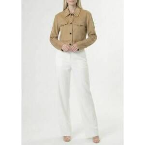 NEW AREA STARS women's wren whipstitch jacket in tan